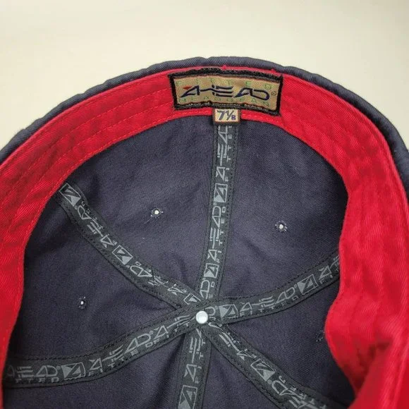 Hazeltine PGA Championship 2002 Fitted Size 7 1/8 Golf Hat Cap Blue 4Head - Picture 8 of 9